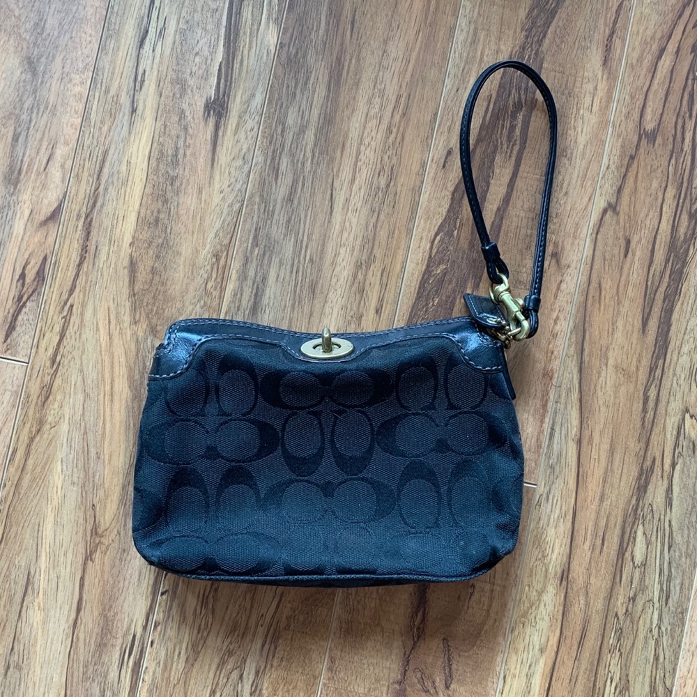 Large Coach Wristlet